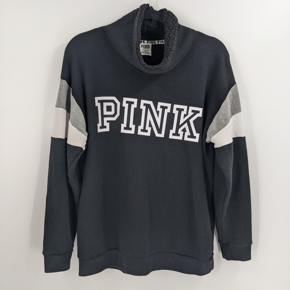 VICTORIA'S SECRET PINK Funnel Neck Sweatshirt